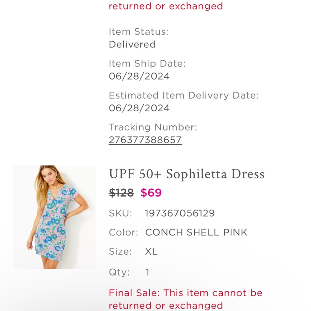 Lilly Pulitzer dress sale fail!